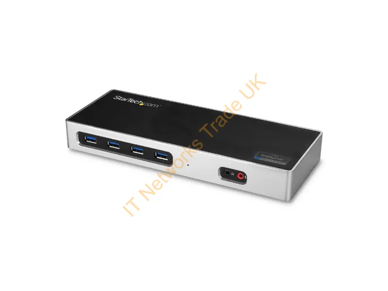 StarTech.com Dual-4K Docking Station with 6 x USB C / USB 3.0 Ports Accessory