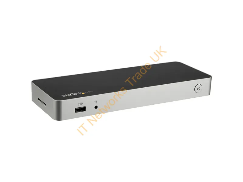 DK30CHDDPPD - Startech.Com Dk30Chddppd Laptop Dock/Port Replicator Wired Usb 3.2 Gen 1 (3.1 Gen 1) Type-C Black, Silver