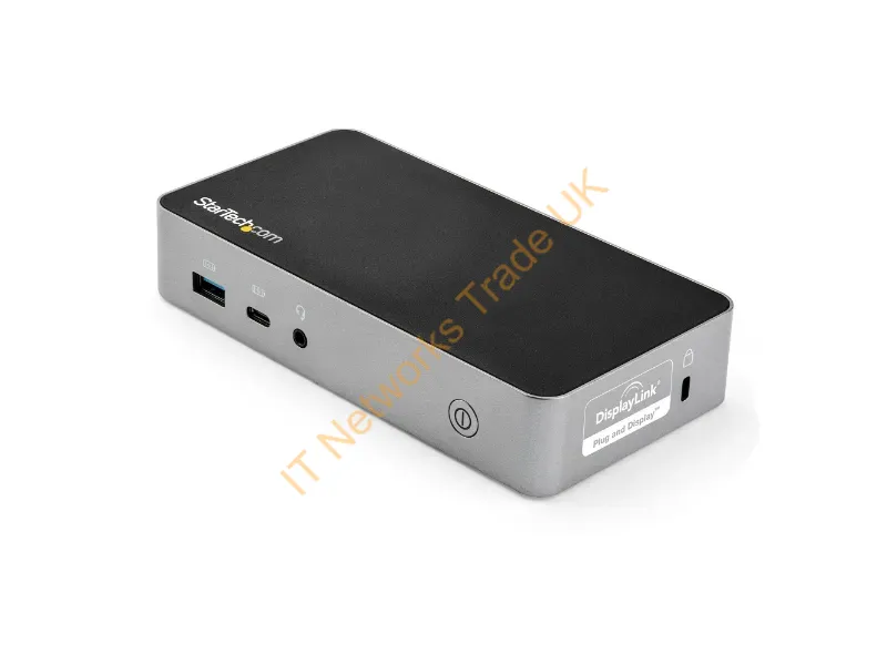 DK30CHHPD - Startech.Com Dk30Chhpd Laptop Dock/Port Replicator Wired Usb 3.2 Gen 1 (3.1 Gen 1) Type-C Black, Silver
