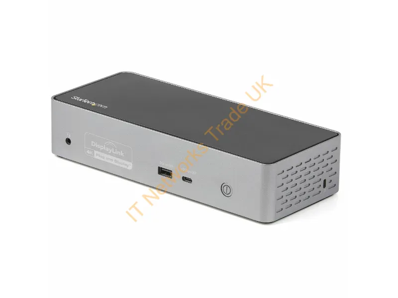 DK31C4DPPD - Startech.Com Dk31C4Dppd Laptop Dock/Port Replicator Wired Usb 3.2 Gen 2 (3.1 Gen 2) Type-C Black, Gray