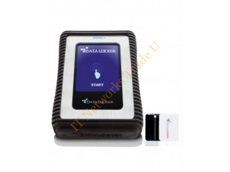 DL1000V32F - DataLocker DL3 1TB w RFID 1000GB Black,Silver external hard drive