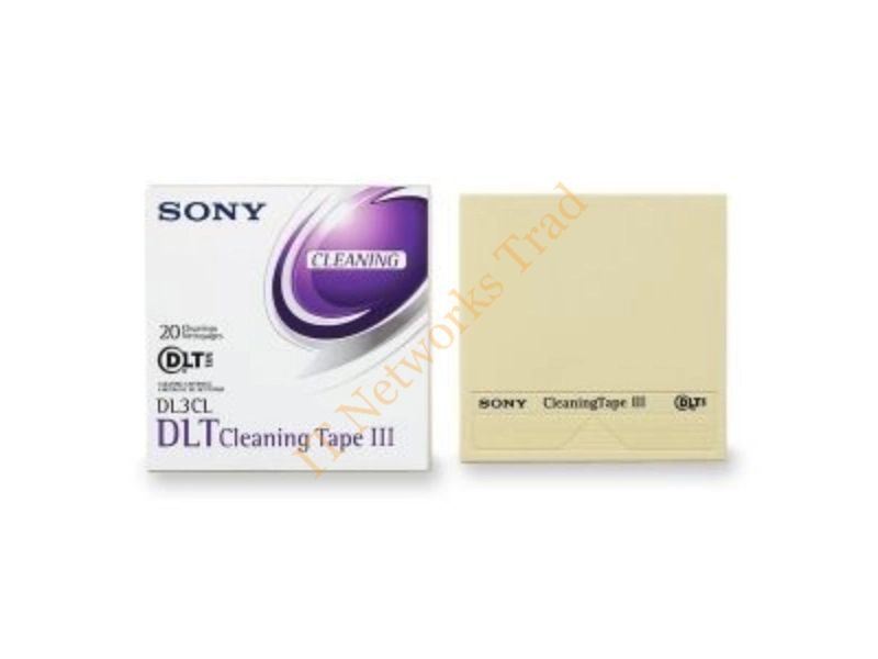 DL3CL Sony DL3CL DLT-2000 Cleaning Cartridge DLT DLTtapeIII 1 Pack Tape Media Cartridge