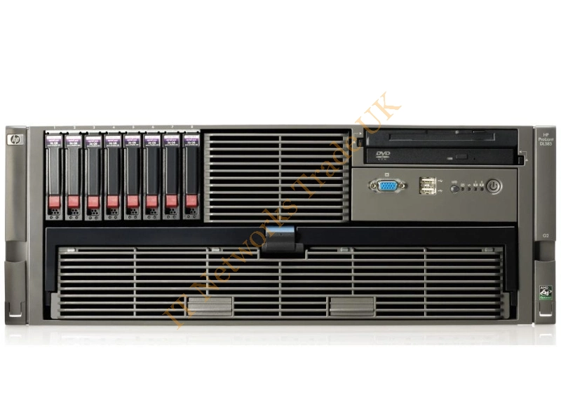 DL585 HP ProLiant DL585 G5 Gen3 AMD Opteron 8354 2.2GHz CPU 4GB RAM PCI-Express Rack Mountable Server Server System