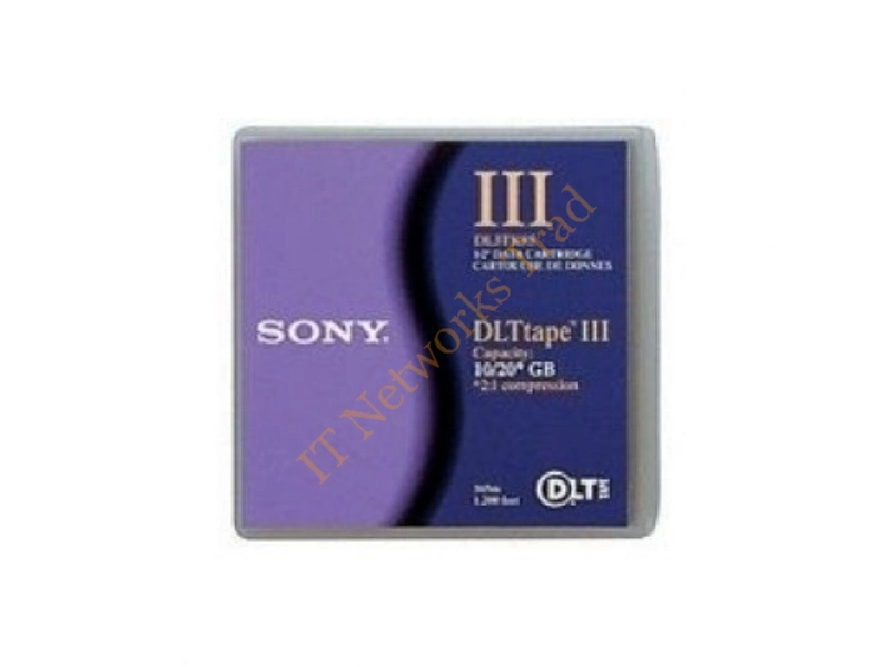 DLT3TK85 Sony DLT-3 Data Cartridge DLT DLTtapeIII 10GB (Native) / 20GB (Compressed) Tape Media Storage