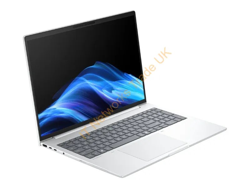 DM3X9EA#ABU - HP EB8G1I16 U7 265U 16 24GB/1T PC Intel Core Ultra 7 Laptop 40.6 cm (16") 2.5K DDR5-SDRAM 1 TB SSD Wi-Fi 7 (802.11be) Windows 11 Pro AI PC Silver