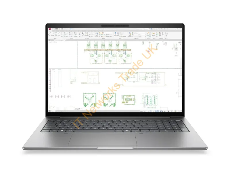 DM5S9ET#ABU - HP ZBook 8 G2i 16 inch Mobile Workstation PC Data Science Copilot+ PC Intel Core Ultra 7 356H 40.6 cm (16") WUXGA 32 GB DDR5-SDRAM 1 TB SSD Wi-Fi 7 (802.11be) Windows 11 Pro AI Workstation, AI PC Silver
