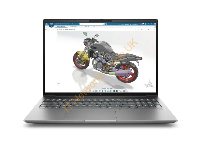 DM5Y7ET#ABU - HP ZBook X G2i 16 inch Mobile Workstation PC Wolf Pro Security Edition Data Science Copilot+ PC Intel Core Ultra 9 386H 40.6 cm (16") WUXGA 64 GB DDR5-SDRAM 1 TB SSD Wi-Fi 7 (802.11be) Windows 11 Pro AI Workstation, AI PC Silver