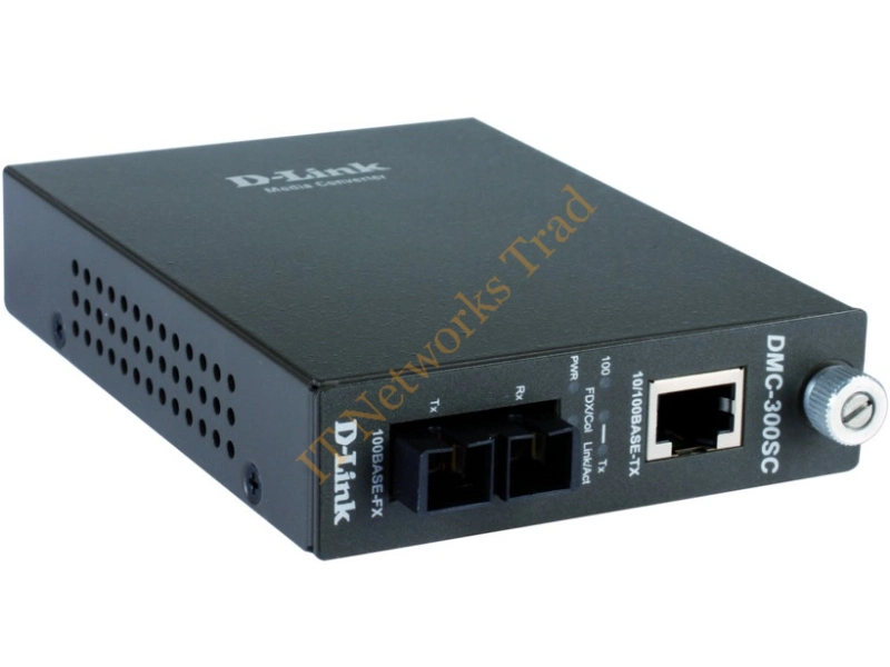 DMC-300SC D-Link 100Mbps 10/100/1000Base-T Multi-Mode Fiber Media Converter