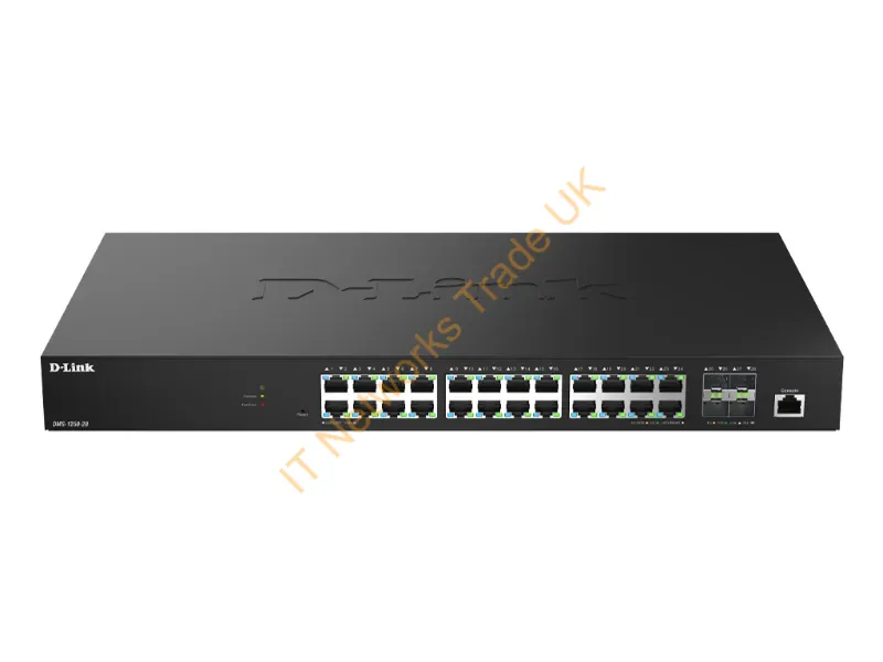 DMS-1250-28 - D-Link Dms-1250-28/E Network Switch Managed L2 2.5G Ethernet (100/1000/2500) Black