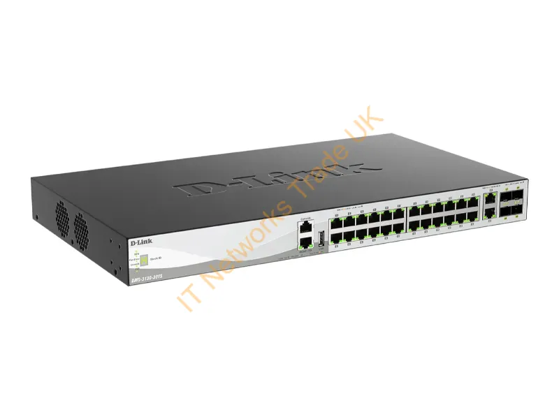 DMS-3130-30TS - D-Link Dms-3130 Series 30-Port L2+Fully Managed Multi-Gigabitswitch With 2X10G