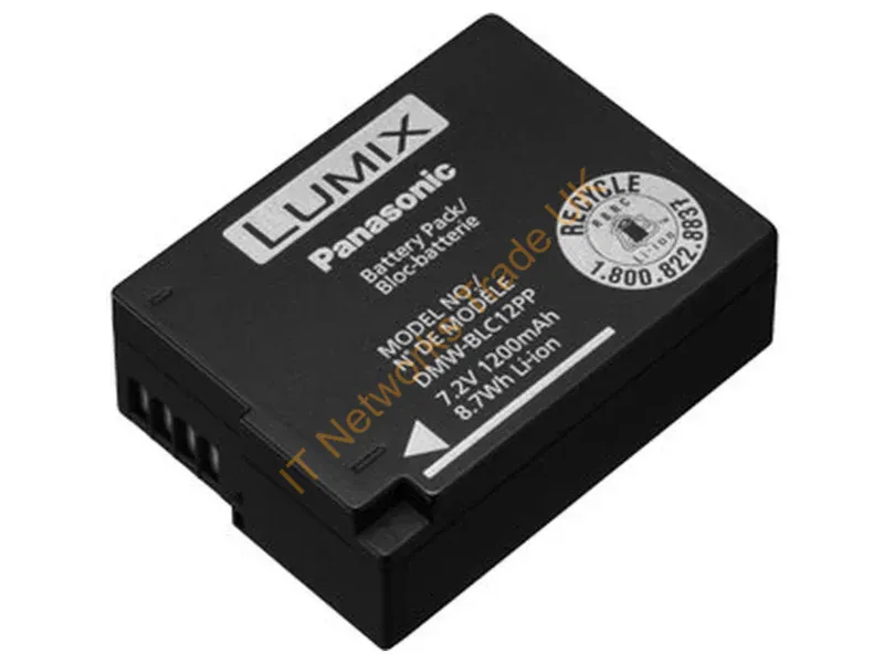 DMW-BLC12E - Panasonic DMW-BLC12 Lithium-Ion (Li-Ion) 1200 mAh