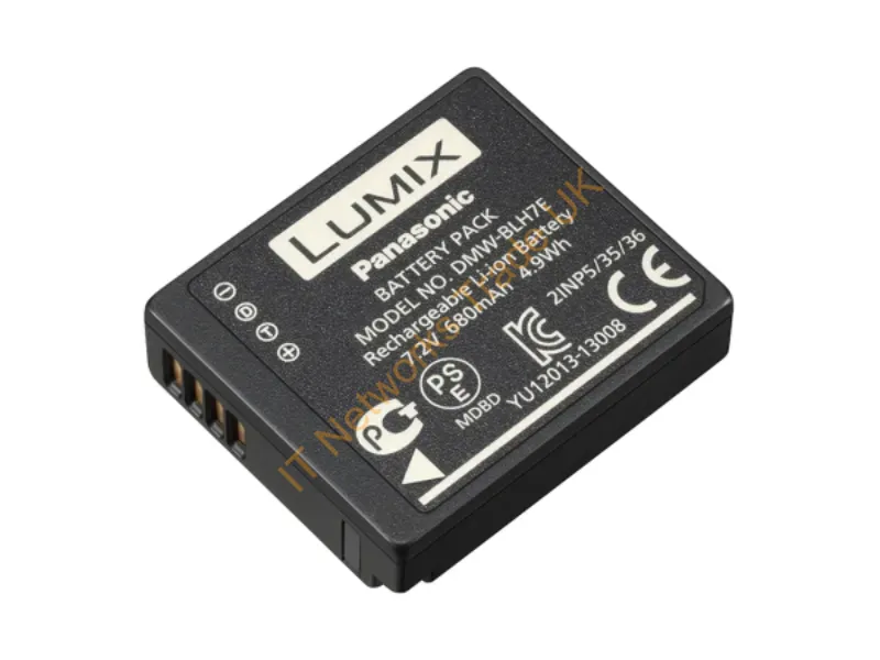 DMW-BLH7E - Panasonic DMW-BLH7E camera/camcorder battery Lithium-Ion (Li-Ion) 680 mAh