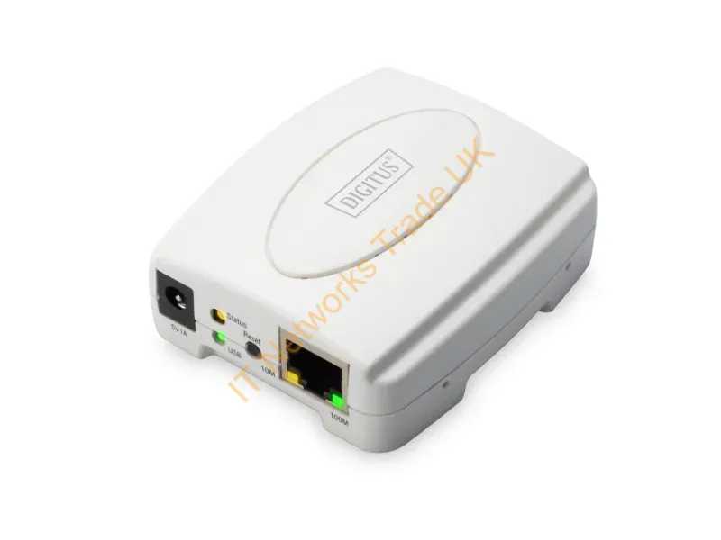 DN-13003-2 - Digitus Fast Ethernet Print Server, USB 2.0