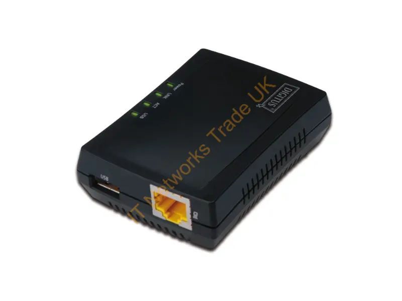 DN-13020 - Digitus 1-Port USB 2.0 Multifunction Network Server