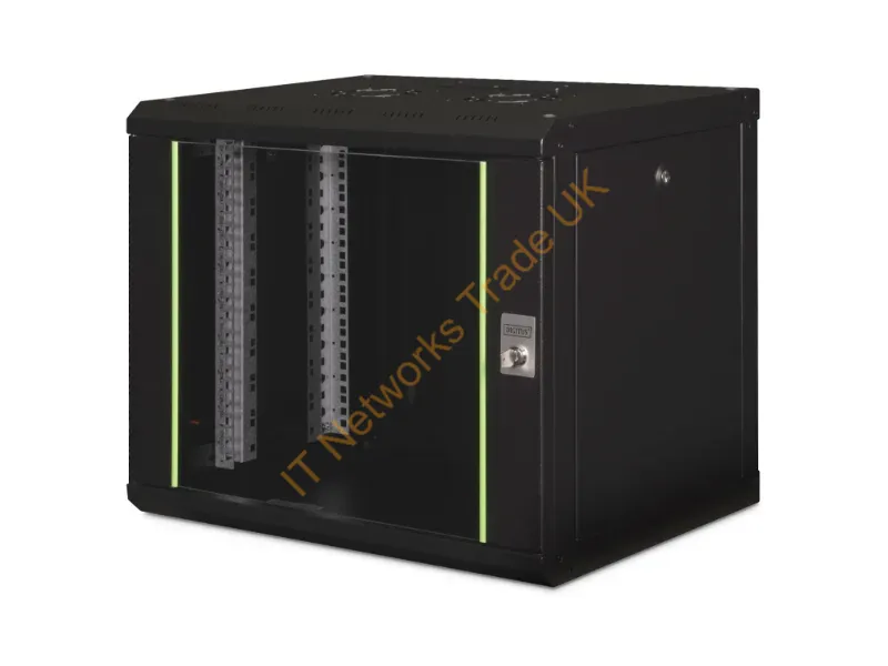 Digitus SoHo Line 9U 19" Wall Mounting Cabinet Black rack Accessory