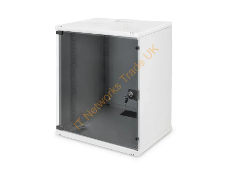 Digitus DN-19 12-U-S-1 Wall mounted rack 100kg Grey rack Accessory