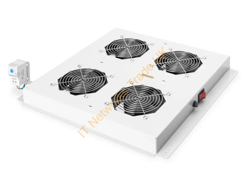 Digitus DN-19 FAN-4-N Grey hardware cooling accessory