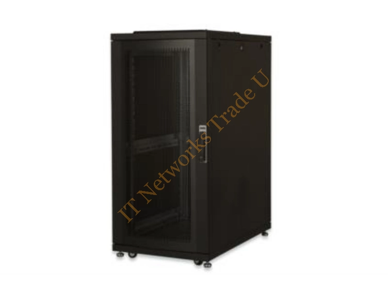 Digitus DN-19 SRV-26U-B-G-1 Freestanding rack 26U 1000kg Black rack Accessory