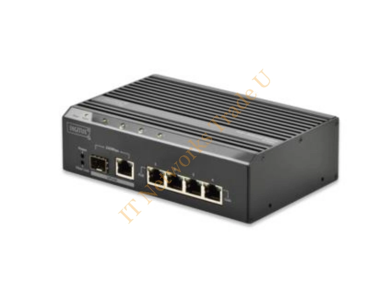 DN-650103 - Digitus DN-650103 Unmanaged network switch Fast Ethernet (10/100) Power over Ethernet (PoE) Black network switch