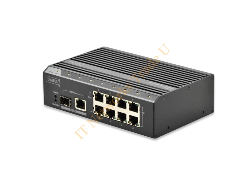 DN-650104 - Digitus DN-650104 Unmanaged network switch Gigabit Ethernet (10/100/1000) Power over Ethernet (PoE) Black network switch