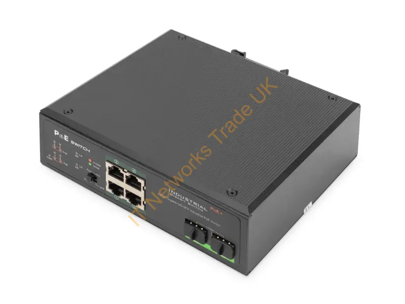 DN-651109 - DIGITUS Switch DN-651109 - 4 Ports - 4x GE (10/100/1000) - 2