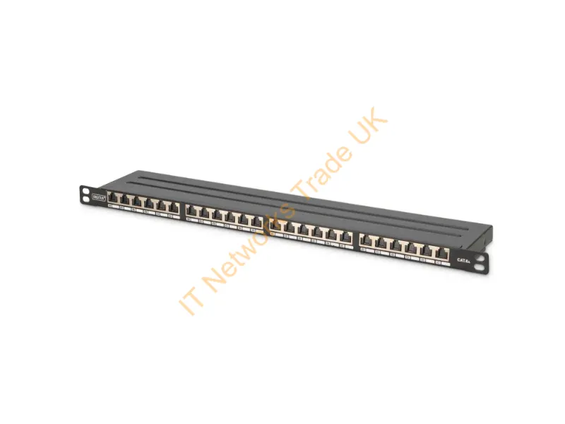 DN-91624S-SL-EA - Digitus DN-91624S-SL-EA 0.5U patch panel Networking Accessory