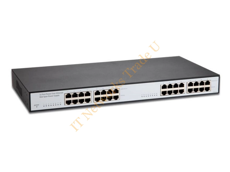 DN-95113 - Digitus Midspan, 802.3af Fast Ethernet 230V Network Adapters