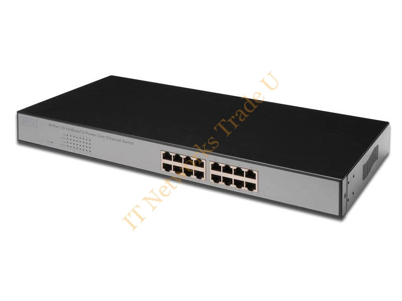 DN-95312 - Digitus DN-95312 Managed network switch Power over Ethernet (PoE) Black network switch