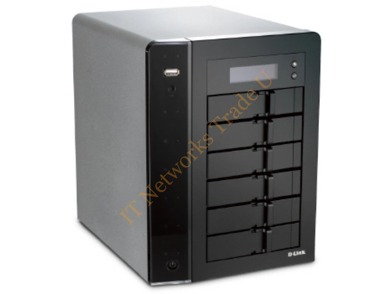 DNS-1250-06 D-Link ShareCenter Pro DNS-1250 Network Storage Server (NAS) Intel Atom D525 RJ-45 Network USB