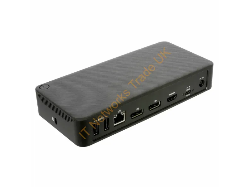 DOCK460EUZ - Targus DOCK460EUZ laptop dock/port replicator Wired USB4 Black