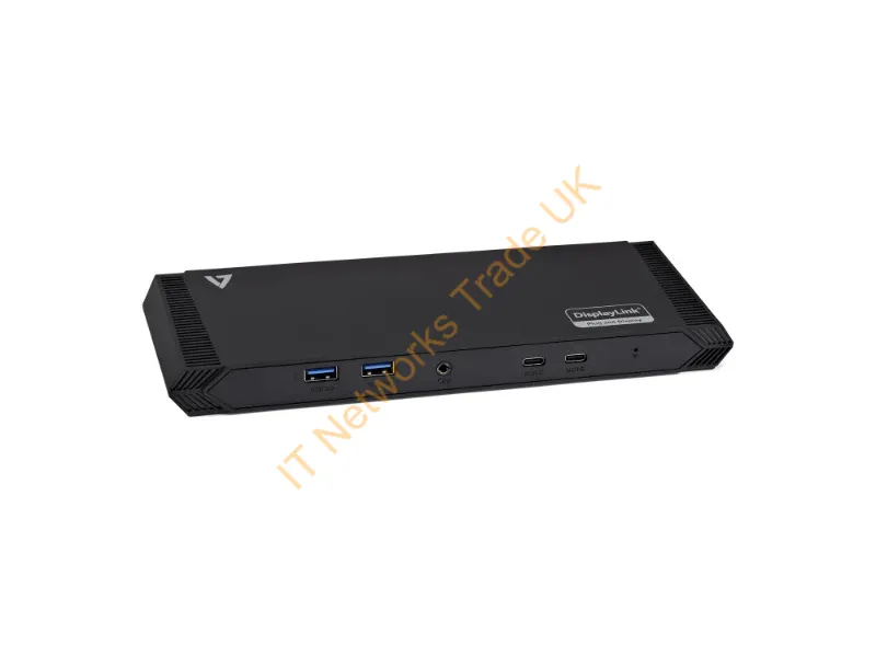 DOCKUSBC - V7 Dockusbc Laptop Dock/Port Replicator Docking Usb 3.2 Gen 1 (3.1 Gen 1) Type-A Black