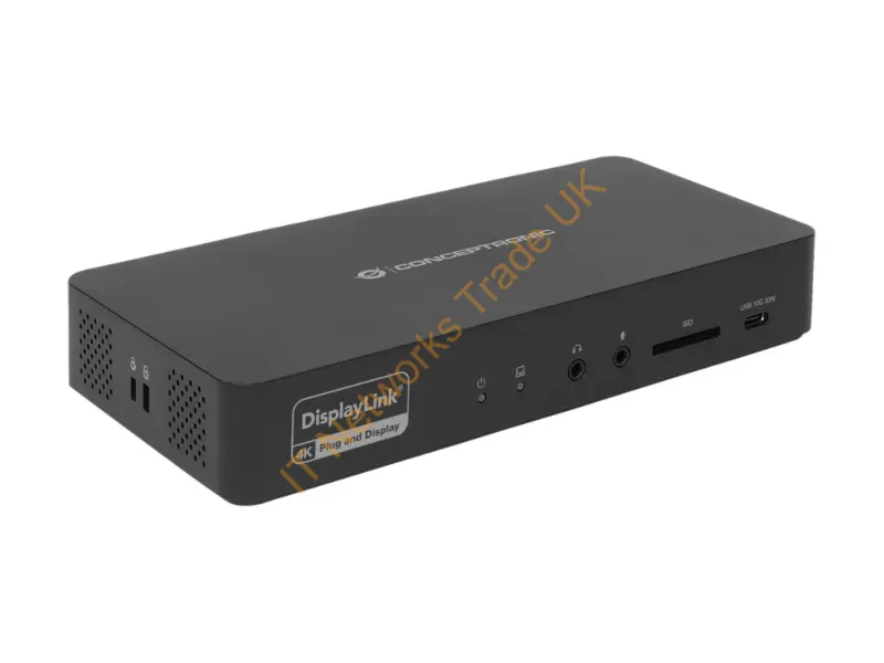 DONN31B - Conceptronic DONN31B 17-in-1 DisplayLink Docking Station USB 3.2 Gen 2