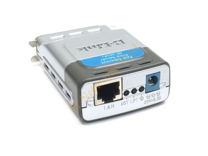 DP-301P+ D-Link 100Mbps 10/100 Ethernet USB Network Print Server