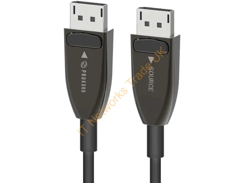DP2DP15-OPT-LSZH - Prokord DP2DP15-OPT-LSZH DisplayPort cable 15 m Black