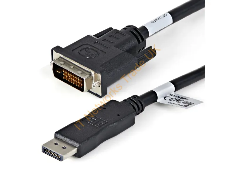 DP2DVIMM6X10 - Startech.Com Dp2Dvimm6X10 Video Cable Adapter 71.7" (1.82 M) Dvi-D Displayport Black
