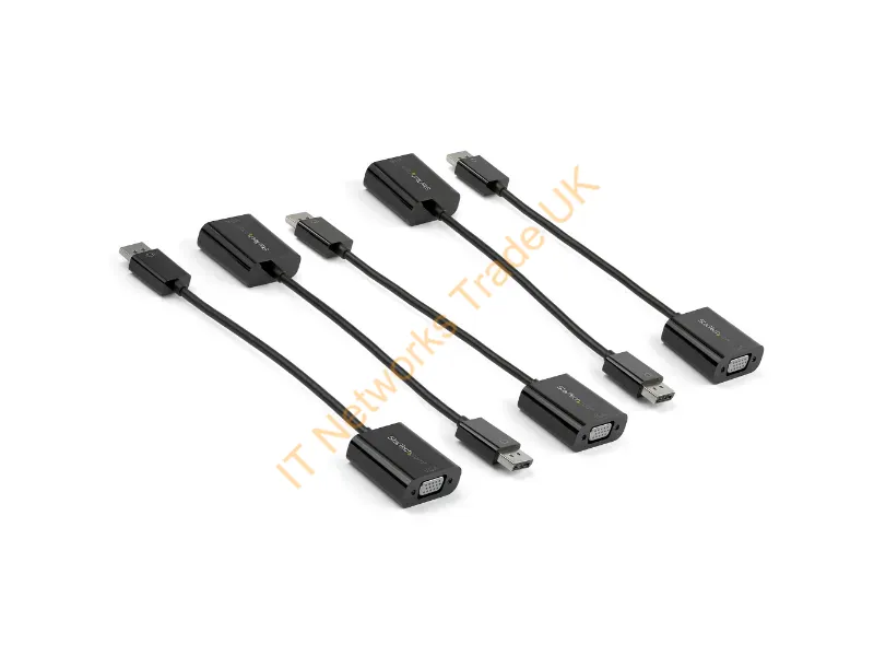 DP2VGA3X5 - Startech.Com Dp2Vga3X5 Video Cable Adapter 3.94" (0.1 M) Displayport Vga (D-Sub) Black