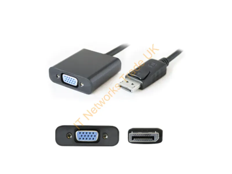 DP2VGAA-5PK - Addon Networks Displayport - Vga 7.87" (0.2 M) Vga (D-Sub) Black