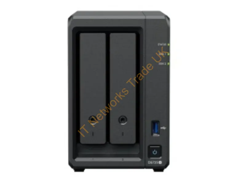 DP320 - Synology Dp320 Nas/Storage Server Desktop R1600 8 Gb 16 Tb Black