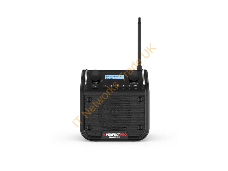 DPR2 - Perfectpro DABPRO Portable Digital Black