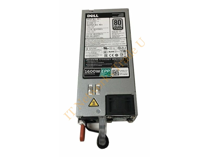 DPS-1500EB Dell 1600-Watts 80 Plus Platinum Power Supply