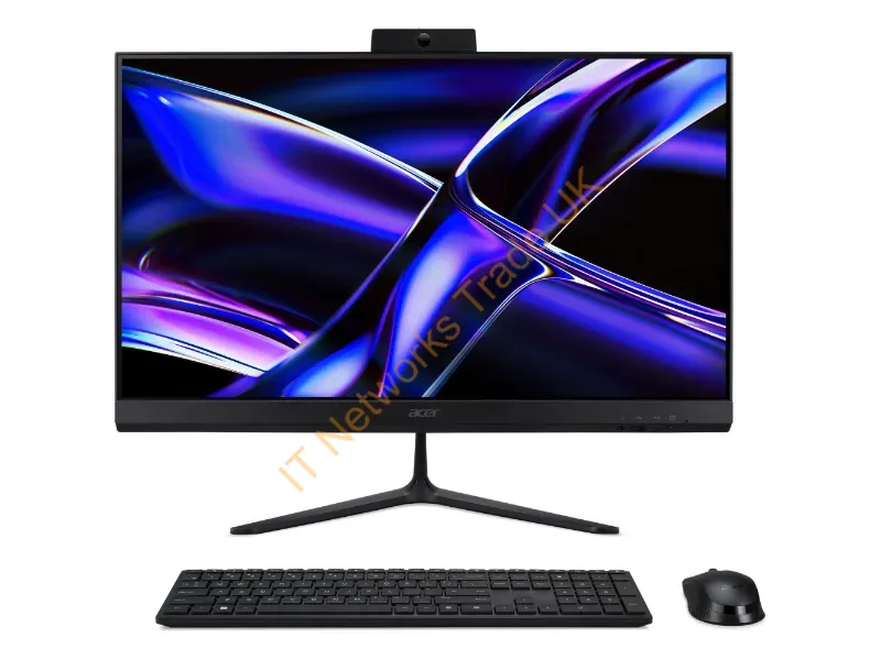 DQ.BPGEK.006 - Acer Aspire C24-B All-in-One Desktop Intel N150, 8GB, 256GB SSD, Integrated Graphics, 23.8" Full HD, Windows 11, Black
