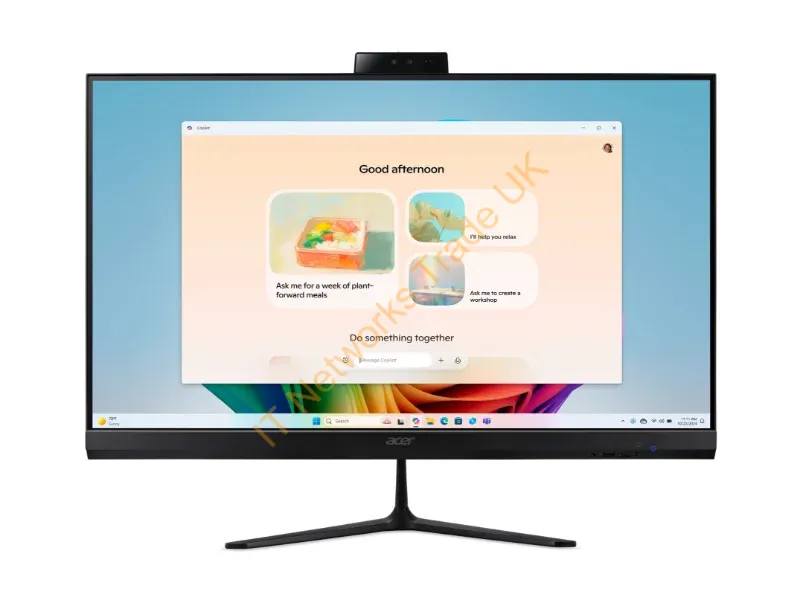 DQ.BQQEK.001 - Acer Aspire C27-B All-in-One Desktop AMD Ryzen 7-350, 16GB, 1TB SSD, Integrated AMD Radeon Graphics, 27" Full HD, Windows 11, Black