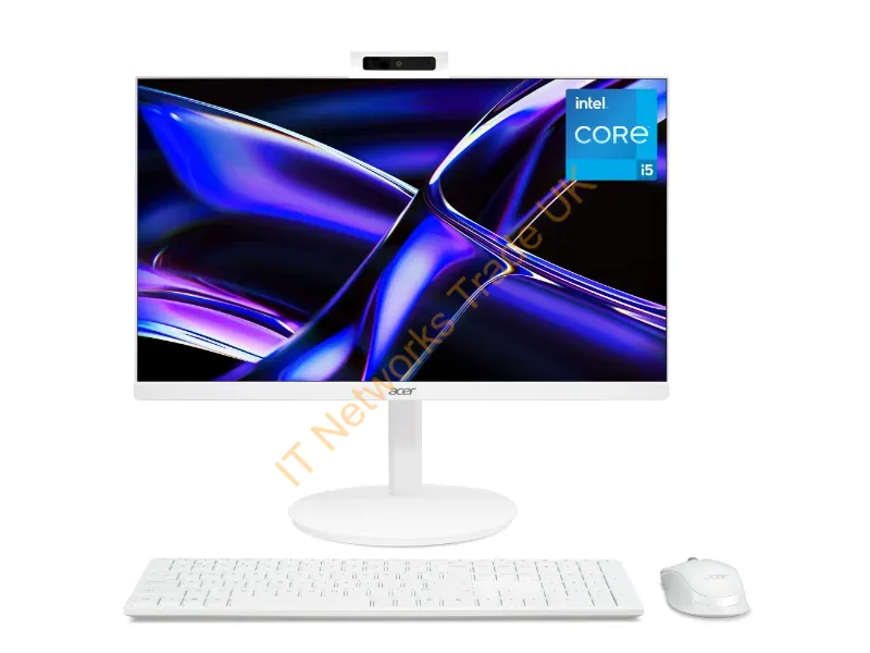 DQ.BREEK.002 - Acer Aspire C27-A All-in-One Desktop Intel Core i5-13420H, 8GB, 1TB SSD, Integrated Graphics, 27" Full HD, Windows 11, White