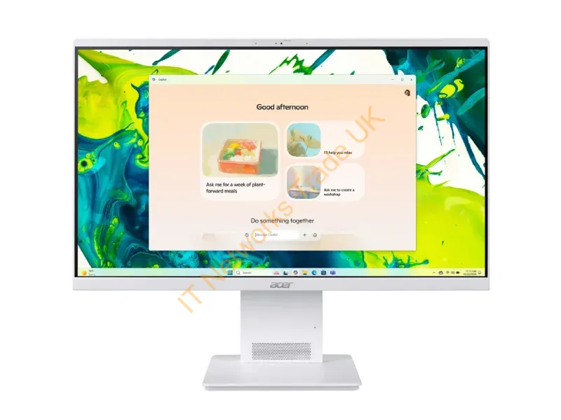 DQ.BSBEK.001 - Acer Aspire S24-B All-in-One Desktop Intel Ultra 5 226V, 16GB, 512GB SSD, Integrated Intel ARC Graphics, 23.8" QHD, Windows 11, White