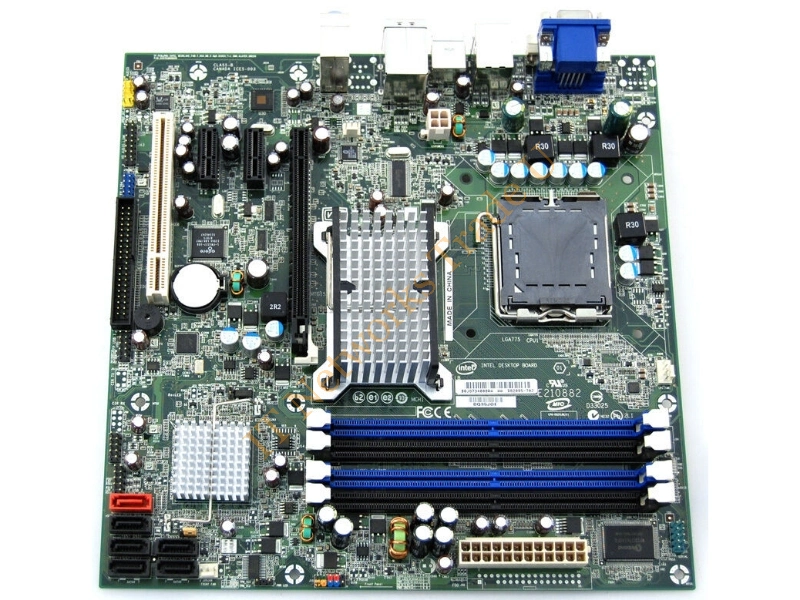 DQ35JOE Intel Desktop Motherboard Socket 775 with E6750 2.66GHz CPU