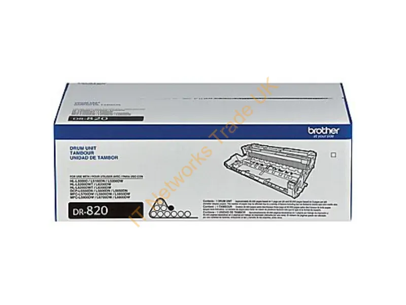 DR820 - Brother Dr-820 Printer Drum Original 1 Pc(S)