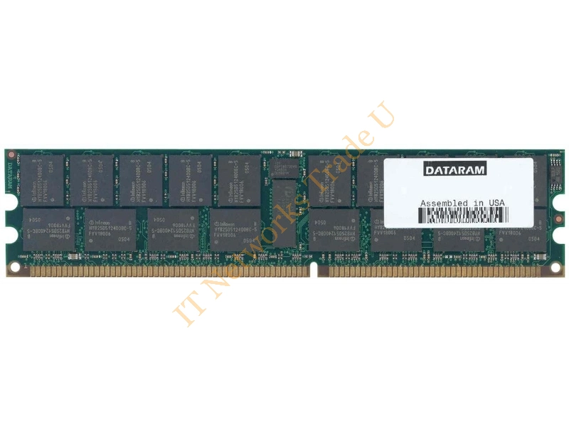 DRG300D2048 Dataram 2GB Kit (2 X 1GB) DDR-266MHz PC2100 ECC Registered CL2.5 184-Pin DIMM Memory for SGI Origin 300 SGI Mem-300-2G-D-SU Server Memory