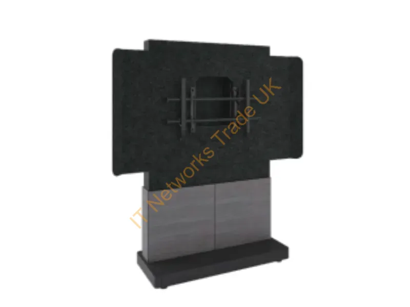 DS-1-FS-L-BK - Middle Atlantic Products Ds-1-Fs-L-Bk Monitor Mount / Stand 65" Black Floor