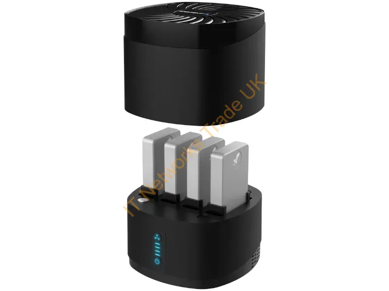 DS-4BNE - Sabrent Ds-4Bne Storage Drive Docking Station Usb 3.2 Gen 1 (3.1 Gen 1) Type-C Black