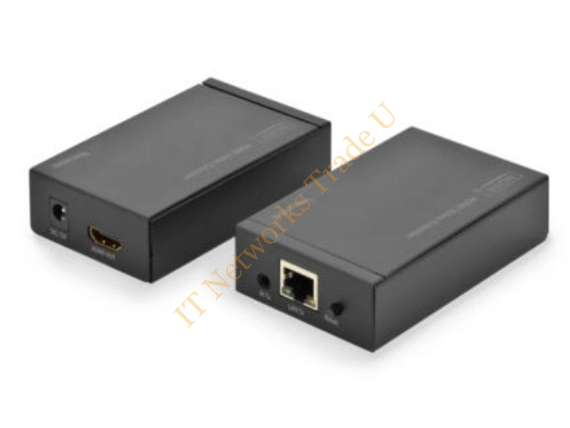 Digitus DS-55120 AV transmitter & receiver Black AV extender